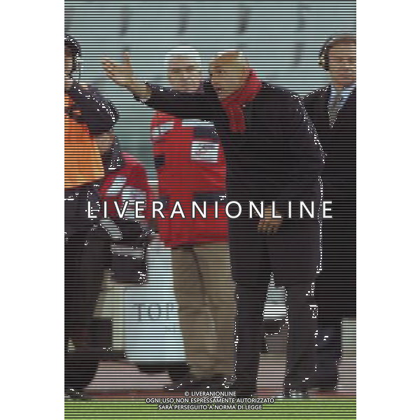 ROMA-STRASBURGO COPPA UEFA 24/11/2005 NELLA FOTO LUCIANO SPALLETTI FOTO TERRUSO-AGENZIA ALDO LIVERANI