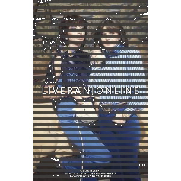 DIAP-RETROSPETTIVA ENRICA BONACCORTI ATTRICE E CONDUTTRICE TELEVISIVA NELLA FOTO ENRICA BONACCORTI CON JENNY TAMBURI FOTO EDGARDO DELLA SCORCIOSA-AG ALDO LIVERANI SAS  