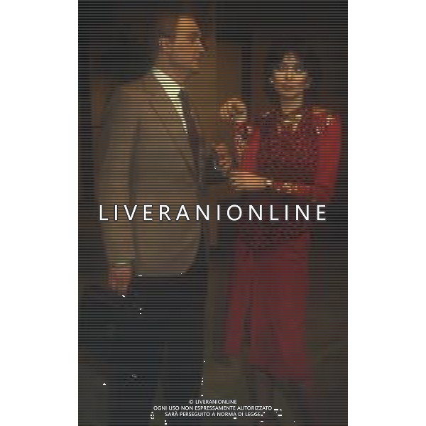 DIAP-RETROSPETTIVA ENRICA BONACCORTI ATTRICE E CONDUTTRICE TELEVISIVA NELLA FOTO ENRICA BONACCORTI CON NANDO GAZZOLO FOTO EDGARDO DELLA SCORCIOSA-AG ALDO LIVERANI SAS   