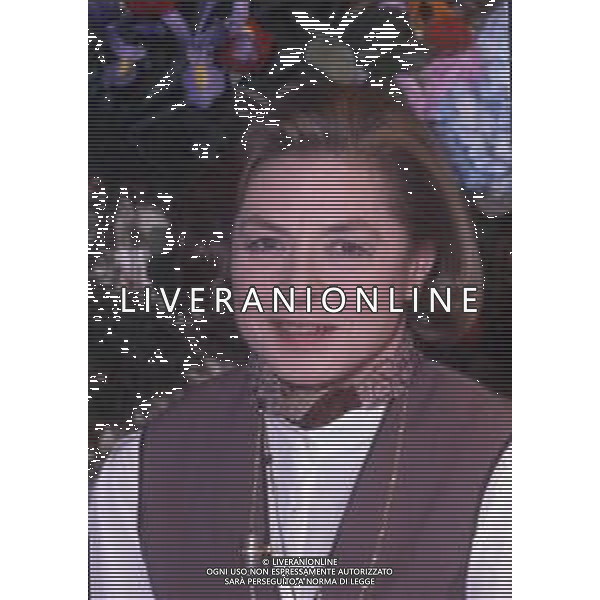 DIAP- RETROSPETTIVA INGRID BERGMAN ATTRICE NELLA FOTO INGRID BERGMAN A ROMA NELL\'ANNO 1982 AG ALDO LIVERANI SAS