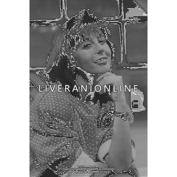 Neg- RETROSPETTIVA DANIELA GOGGI CANTANTE E CONDUTTRICE TELEVISIVA NELLA FOTO NEL 1986 AG ALDO LIVERANI SAS