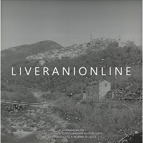 NEG-1963 ARMA DI TAGGIA LA BATTAGLIA DI SAN MARTINO PER LA COSTRUZIONE DELLA DIGA LA POPOLAZIONE NON LA VUOLE E PROTESTA IL GIORNO 11 NOVEMBRE 1963 VENGONO SOSPESI I LAVORI AG ALDO LIVERANI SAS