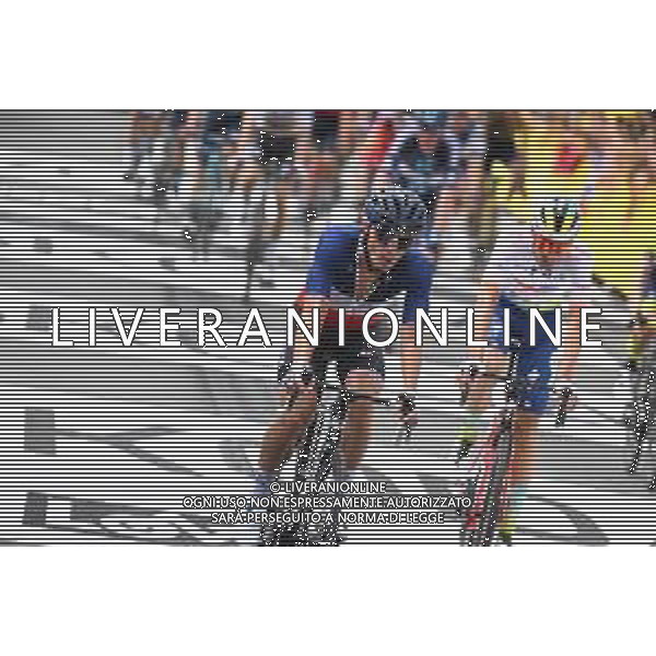 01-07-2023 Tour De France; Tappa 01 Bilbao - Bilbao; 2023, Groupama - Fdj; Madouas, Valentin; Bilbao; ©SIROTTI / AGENZIA ALDO LIVERANI SAS