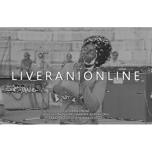 Neg- RETROSPETTIVA GLORIA GAYNOR CANTANTE NELLA FOTO A VERONA NEL 1975 AG ALDO LIVERANI SAS