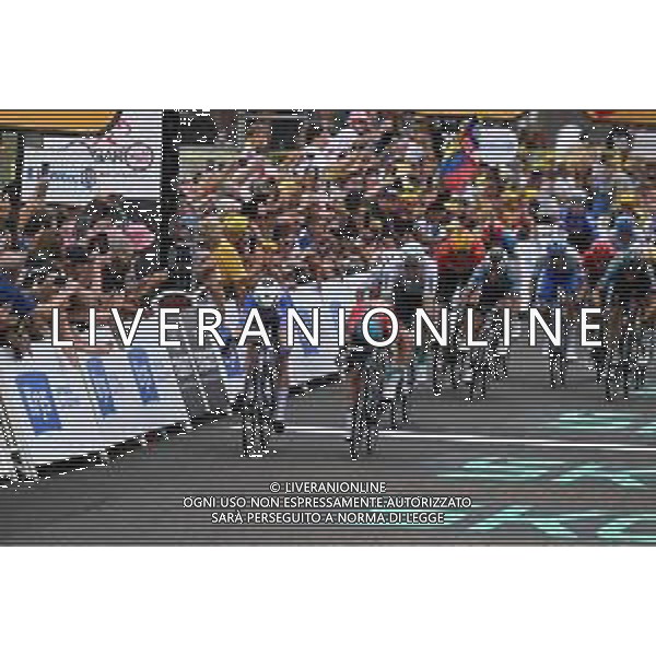 04-07-2023 Tour De France; Tappa 04 Dax - Nogaro; 2023, Alpecin - Deceuninck; 2023, Lotto - Dstny; Philipsen, Jasper; Ewan, Caleb; Nogaro - Circuit Paul Armagnac; ©SIROTTI/AGENZIA ALDO LIVERANI SAS