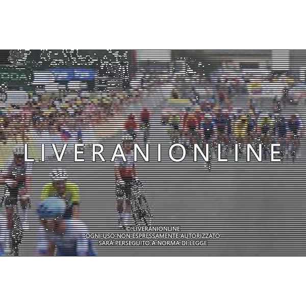 04-07-2023 Tour De France; Tappa 04 Dax - Nogaro; 2023, Uno - X; 2023, Cofidis; Waerenskjold, Soren; Zingle, Axel; Nogaro - Circuit Paul Armagnac; ©SIROTTI/AGENZIA ALDO LIVERANI SAS