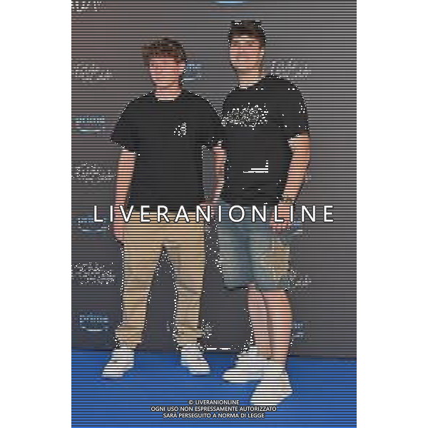 TVRG Photocall Estate Piu\' Calda nella foto Alessandro Vanoni SX e Giuseppe Barbuto DX Milano 04-07-2023 Photocall in occasione della premiere del film L\'Estate Piu\' Calda foto Roberto Garavaglia/ag. Aldo Liverani sas/AGENZIA ALDO LIVERANI SAS