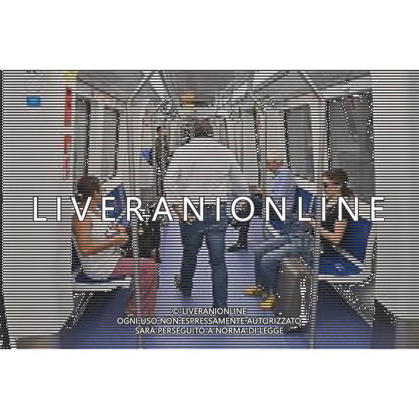 TVRG Metropolitana M4 Milano 05-07-2023 Completata e aperta al pubblico la tratta della linea metropolitana M4 tra le stazioni di San Babila e l\'aeroportro di Milano Linate foto Roberto Garavaglia/ag. Aldo Liverani sas/AGENZIA ALDO LIVERANI SAS
