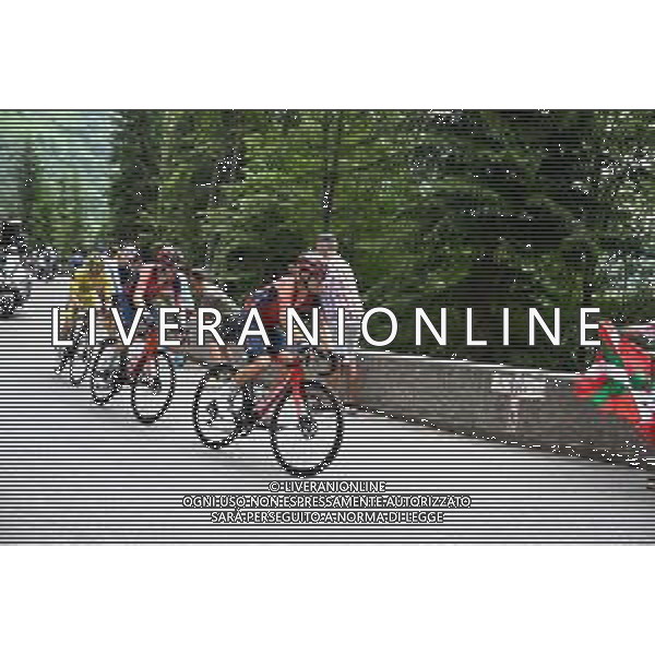 06-07-2023 Tour De France; Tappa 06 Tarbes - Cauterets; 2023, Ineos Grenadiers; Kwiatkowski, Michal; Rodriguez Cano, Carlos; Cauterets; ©SIROTTI / AGENZIA ALDO LIVERANI SAS