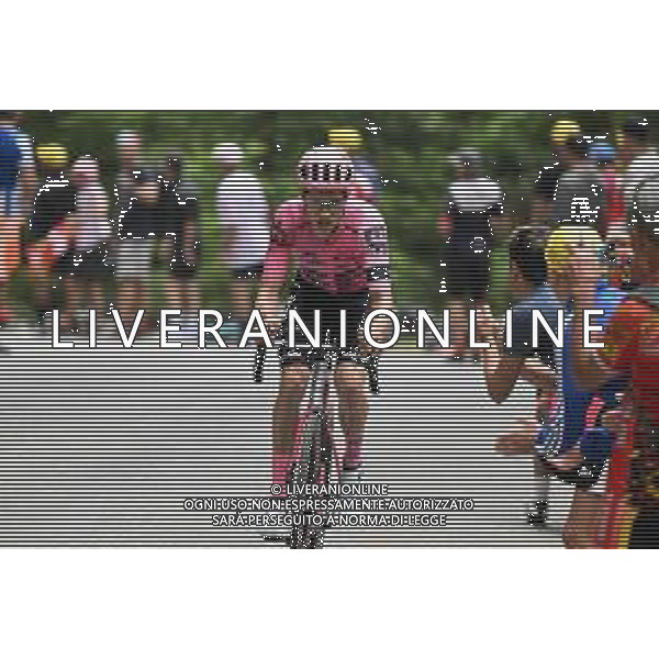 06-07-2023 Tour De France; Tappa 06 Tarbes - Cauterets; 2023, Ef Education - Easypost; Powless, Neilson; Cauterets; ©SIROTTI / AGENZIA ALDO LIVERANI SAS