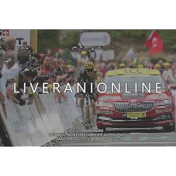 06-07-2023 Tour De France; Tappa 06 Tarbes - Cauterets; 2023, Jumbo - Visma; Vingegaard, Jonas; Cauterets; ©SIROTTI / AGENZIA ALDO LIVERANI SAS
