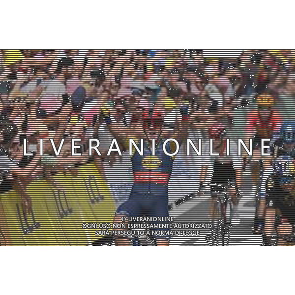 08-07-2023 Tour De France; Tappa 08 Libourne - Limoges; 2023, Lidl - Trek; Pedersen, Mads; Limoges; ©SIROTTI/AGENZIA ALDO LIVERANI SAS