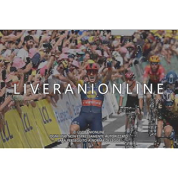 08-07-2023 Tour De France; Tappa 08 Libourne - Limoges; 2023, Lidl - Trek; Pedersen, Mads; Limoges; ©SIROTTI/AGENZIA ALDO LIVERANI SAS