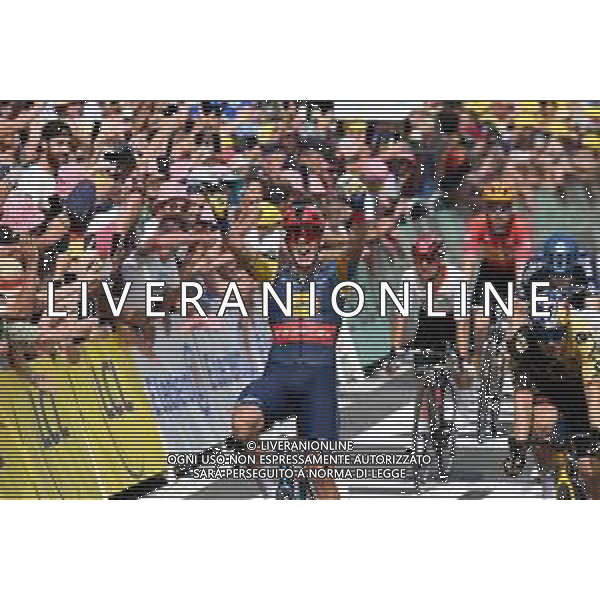 08-07-2023 Tour De France; Tappa 08 Libourne - Limoges; 2023, Lidl - Trek; Pedersen, Mads; Limoges; ©SIROTTI/AGENZIA ALDO LIVERANI SAS
