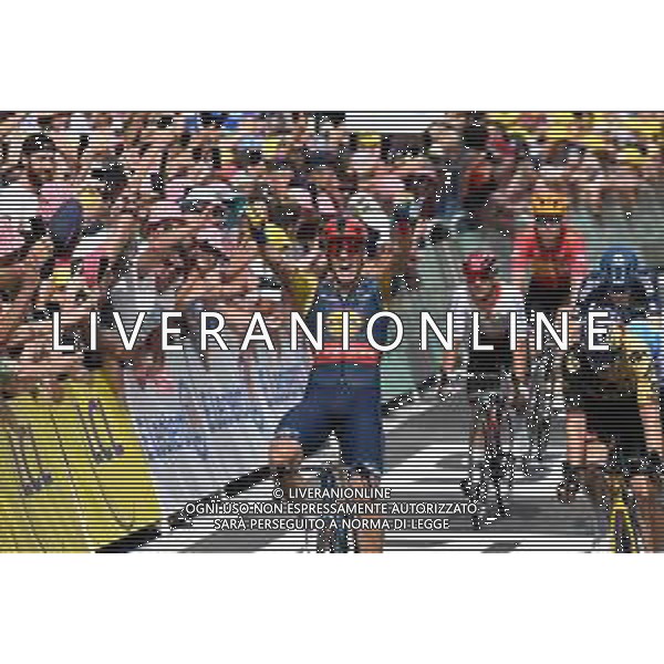 08-07-2023 Tour De France; Tappa 08 Libourne - Limoges; 2023, Lidl - Trek; Pedersen, Mads; Limoges; ©SIROTTI/AGENZIA ALDO LIVERANI SAS