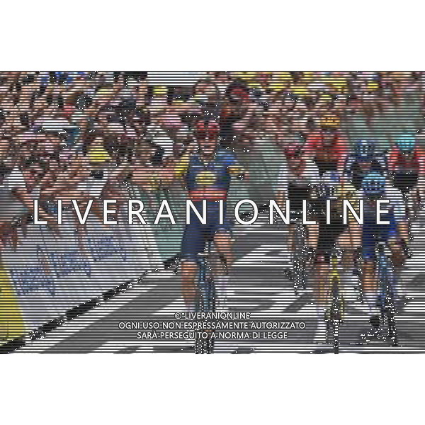 08-07-2023 Tour De France; Tappa 08 Libourne - Limoges; 2023, Lidl - Trek; Pedersen, Mads; Limoges; ©SIROTTI/AGENZIA ALDO LIVERANI SAS