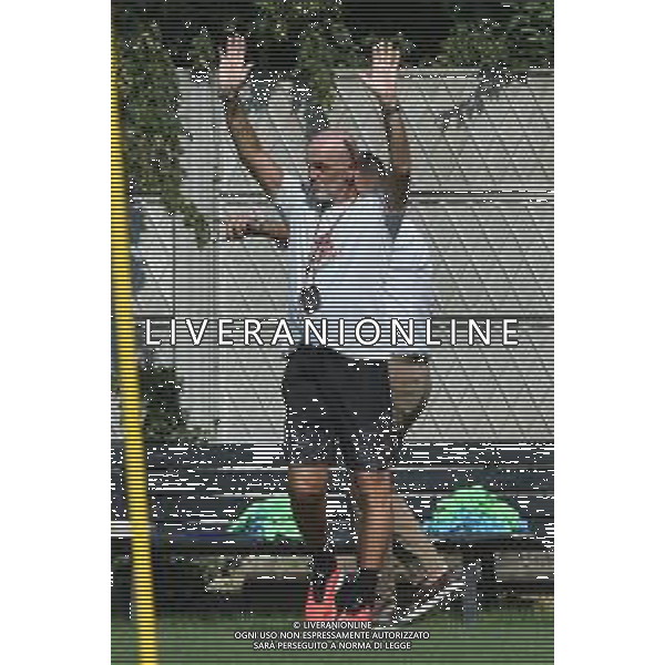 TVRG Allenamento Milan nella foto Stefano Pioli allenatore Milan Carnago (VA) 10-07-2023 Primo allenamento del Milan in vista della stagione 2023-2024 foto Roberto Garavaglia/ag. Aldo Liverani sas/ AGENZIA ALDO LIVERANI SAS