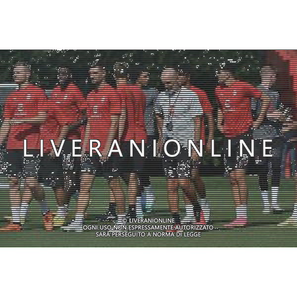 TVRG Allenamento Milan nella foto un momento dell\'allenamento Carnago (VA) 10-07-2023 Primo allenamento del Milan in vista della stagione 2023-2024 foto Roberto Garavaglia/ag. Aldo Liverani sas/ AGENZIA ALDO LIVERANI SAS
