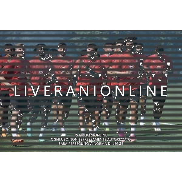 TVRG Allenamento Milan nella foto un momento dell\'allenamento Carnago (VA) 10-07-2023 Primo allenamento del Milan in vista della stagione 2023-2024 foto Roberto Garavaglia/ag. Aldo Liverani sas/ AGENZIA ALDO LIVERANI SAS