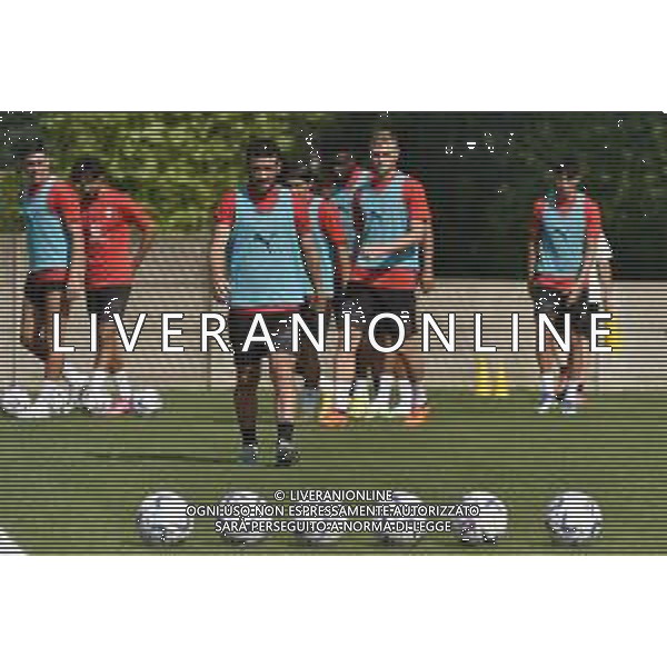 TVRG Allenamento Milan nella foto Alessandro Florenzi (Milan) Carnago (VA) 10-07-2023 Primo allenamento del Milan in vista della stagione 2023-2024 foto Roberto Garavaglia/ag. Aldo Liverani sas/ AGENZIA ALDO LIVERANI SAS