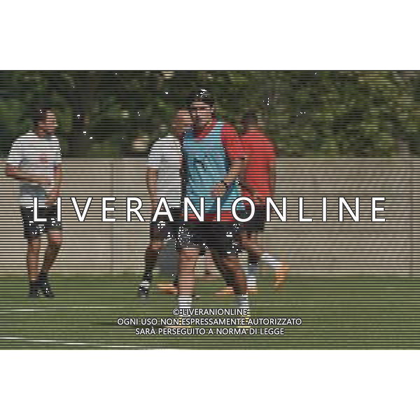 TVRG Allenamento Milan nella foto Luka Romero Bezzana (Milan) Carnago (VA) 10-07-2023 Primo allenamento del Milan in vista della stagione 2023-2024 foto Roberto Garavaglia/ag. Aldo Liverani sas/ AGENZIA ALDO LIVERANI SAS
