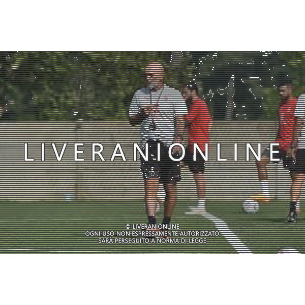 TVRG Allenamento Milan nella foto Stefano Pioli allenatore Milan Carnago (VA) 10-07-2023 Primo allenamento del Milan in vista della stagione 2023-2024 foto Roberto Garavaglia/ag. Aldo Liverani sas/ AGENZIA ALDO LIVERANI SAS