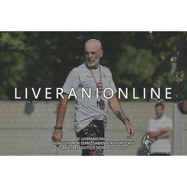 TVRG Allenamento Milan nella foto Stefano Pioli allenatore Milan Carnago (VA) 10-07-2023 Primo allenamento del Milan in vista della stagione 2023-2024 foto Roberto Garavaglia/ag. Aldo Liverani sas/ AGENZIA ALDO LIVERANI SAS