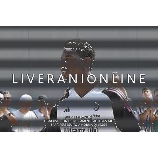 TVMV-Torino 11.07.2023 Continassa ©Manuela Viganti/Agenzia Aldo Liverani Raduno Juventus JMedical visite mediche stagione 2023/2024 Nella foto: paul pogba ©Viganti /AGENZIA ALDO LIVERANI SAS