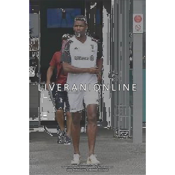 TVMV-Torino 11.07.2023 Continassa ©Manuela Viganti/Agenzia Aldo Liverani Raduno Juventus JMedical visite mediche stagione 2023/2024 Nella foto: paul pogba ©Viganti /AGENZIA ALDO LIVERANI SAS