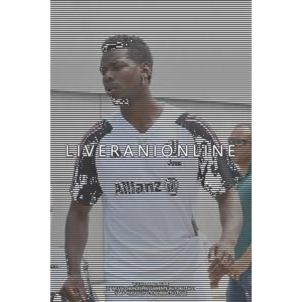 TVMV-Torino 11.07.2023 Continassa ©Manuela Viganti/Agenzia Aldo Liverani Raduno Juventus JMedical visite mediche stagione 2023/2024 Nella foto: paul pogba ©Viganti /AGENZIA ALDO LIVERANI SAS