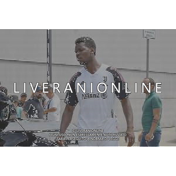TVMV-Torino 11.07.2023 Continassa ©Manuela Viganti/Agenzia Aldo Liverani Raduno Juventus JMedical visite mediche stagione 2023/2024 Nella foto: paul pogba ©Viganti /AGENZIA ALDO LIVERANI SAS