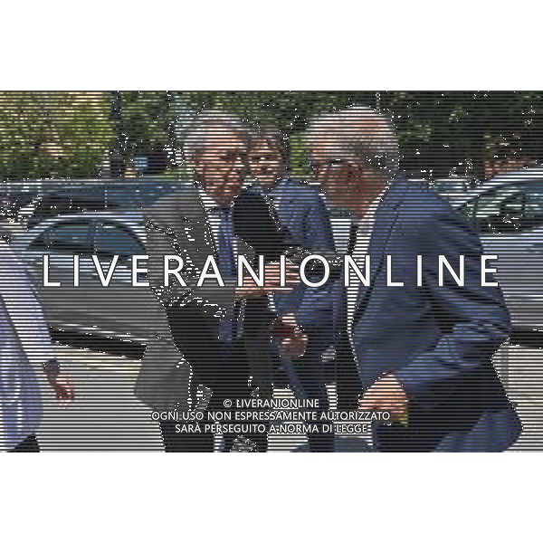 TVRG Funerale Luis Suarez nella foto Massimo Moratti Milano 11-07-2023 Funerale di Luis Suarez ex giocatore della grande Inter di Helenio Herrera foto Roberto Garavaglia/ag. Aldo Liverani sas