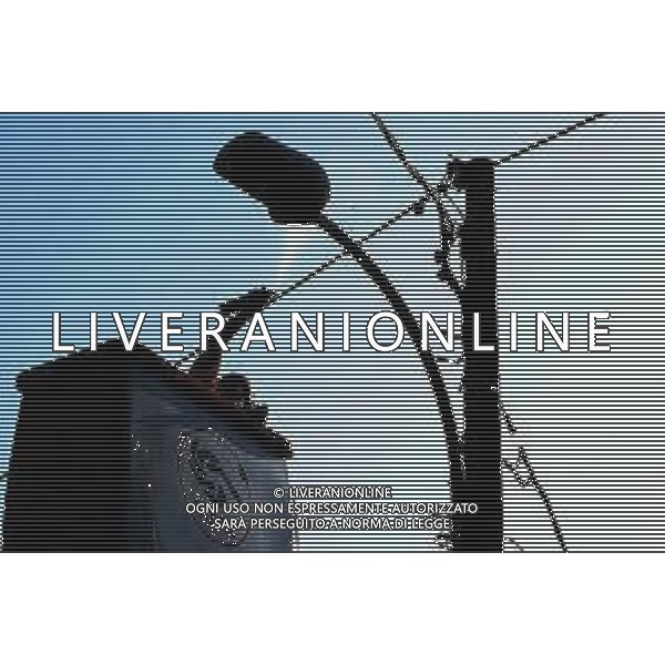 IMOLA 11 07 2023 NUOVO PROGETTO DI ILLUMINAZIONE PUBBLICA DELLA CITTA\' AL VIA OGGI DA SESTO IMOLESE NELLA FOTO NIDO DI VESPE OPERAI AL LAVORO PER I NUOVI LAMPIONI A LED ©SANNA / AGENZIA ALDO LIVERANI SAS