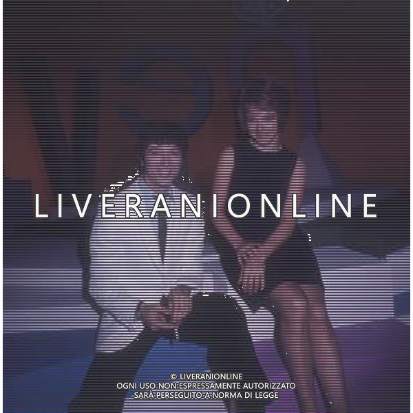 COL--RETROSPETTIVA DON BACKY PSEUDONIMO DI ALDO CAPONI CANTAUTORE ATTORE E SCRITTORE  NELLA FOTO DON BACKY CON ABA CERCATO AG ALDO LIVERANI SAS 