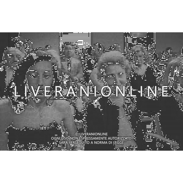 NEG-RETROSPETTIVA MIKE BONGIORNO PRESENTATORE TELEVISIVO NELLA FOTO LA MAMMA DI MIKE BONGIORNO ENRICA CARELLO CON DANIELA ZUCCOLI NELL\'ANNO 1974 A MILANO TRASMISSIONE TELEVISIVA RISCHIATUTTO AG ALDO LIVERANI SAS  