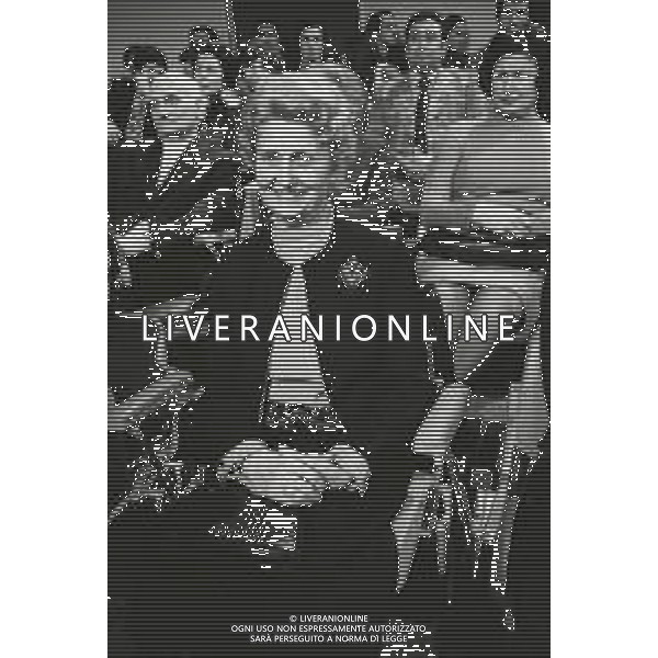 NEG-RETROSPETTIVA MIKE BONGIORNO PRESENTATORE TELEVISIVO NELLA FOTO LA MAMMA DI MIKE BONGIORNO ENRICA CARELLO CON DANIELA ZUCCOLI NELL\'ANNO 1974 A MILANO TRASMISSIONE TELEVISIVA RISCHIATUTTO AG ALDO LIVERANI SAS   