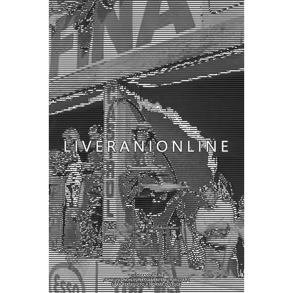 Neg- GRAN PREMIO D\'ITALIA 1975 CAMPIONATO MONDIALE DI FORMULA 1 MONZA - RETROSPETTIVA NELLA FOTO I BOX AG ALDO LIVERANI SAS