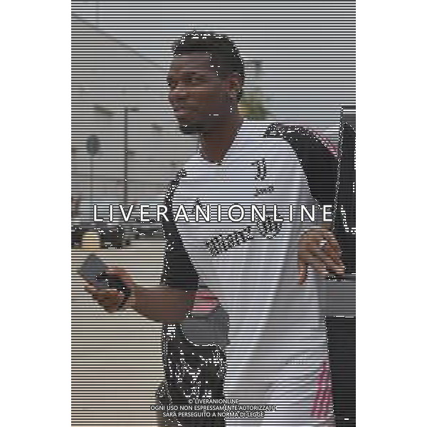 TVMV-Torino 12.07.2023 Continassa ©Manuela Viganti/Agenzia Aldo Liverani Raduno Juventus JMedical visite mediche stagione 2023/2024 Nella foto: paul pogba ©Viganti/AGENZIA ALDO LIVERANI SAS