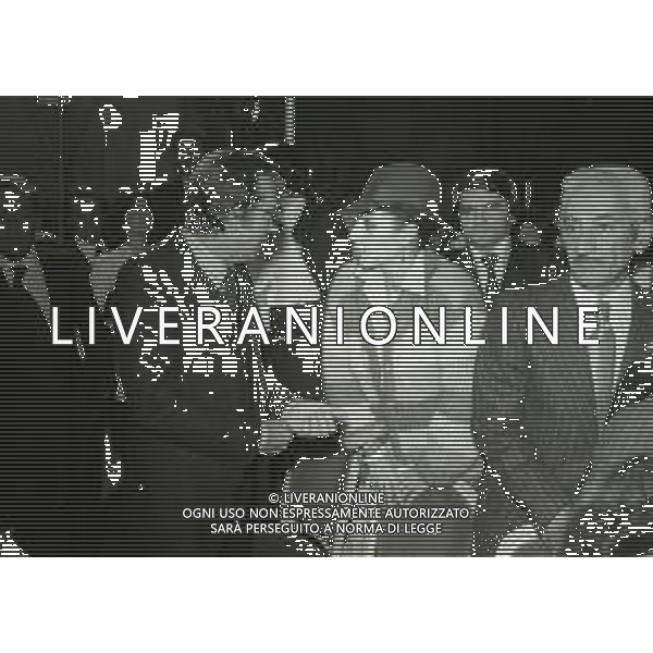 NEG-RETROSPETTIVA MIKE BONGIORNO PRESENTATORE TELEVISIVO NELLA FOTO MIKE BONGIORNO CON DANIELA ZUCCOLI NELL\'ANNO 1977 AD AGRATE BRIANZA AL MATRIMONIO DI MINO REITANO AG ALDO LIVERANI SAS  