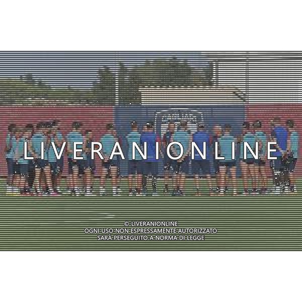 13-7-2023. Pre ritiro campionato Cagliari Calcio, stagione serie A italiana 2023/2024, centro sportivo Asseminello, Assemini (Cagliari). Foto Salvatore Moi/Agenzia Aldo Liverani sas. Nella foto: Cagliari Calcio. ©MOI SALVATORE / AGENZIA ALDO LIVERANI SAS