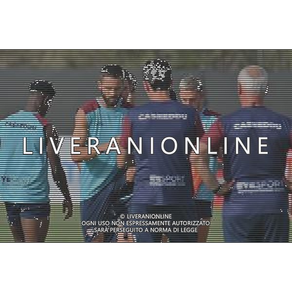 13-7-2023. Pre ritiro campionato Cagliari Calcio, stagione serie A italiana 2023/2024, centro sportivo Asseminello, Assemini (Cagliari). Foto Salvatore Moi/Agenzia Aldo Liverani sas. Nella foto: Leonardo Pavoletti Cagliari ©MOI SALVATORE / AGENZIA ALDO LIVERANI SAS