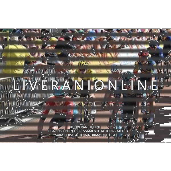 13-07-2023 Tour De France; Tappa 12 Roanne - Belleville En Beaujoulais; 2023, Jumbo - Visma; Vingegaard, Jonas; Belleville En Beaujoulais; ©SIROTTI / AGENZIA ALDO LIVERANI SAS