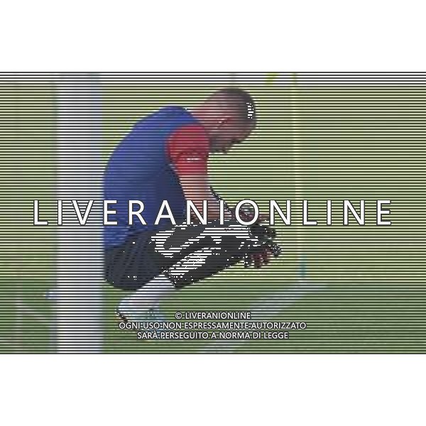 13-7-2023. Pre Ritiro campionato Cagliari Calcio, stagione serie A italiana 2023/2024, centro sportivo Asseminello, Assemini (Cagliari). Foto Salvatore Moi/Agenzia Aldo Liverani sas. Nella foto: Boris Radunović Cagliari ©MOI SALVATORE / AGENZIA ALDO LIVERANI SAS