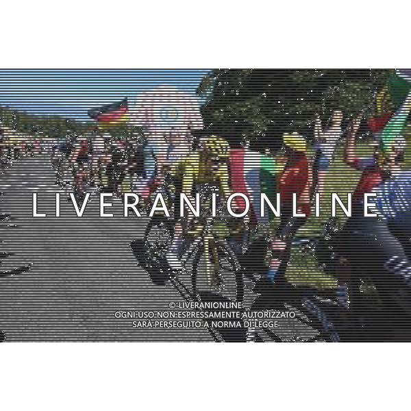 14-07-2023 Tour De France; Tappa 13 Chatillon Sur Chalaronne - Grand Colombier; 2023, Jumbo - Visma; Vingegaard, Jonas; Grand Colombier; ©SIROTTI/AGENZIA ALDO LIVERANI SAS