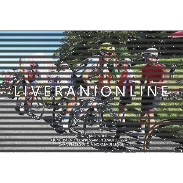 14-07-2023 Tour De France; Tappa 13 Chatillon Sur Chalaronne - Grand Colombier; 2023, Bahrain - Victorious; Landa Meana, Mikel; Grand Colombier; ©SIROTTI/AGENZIA ALDO LIVERANI SAS