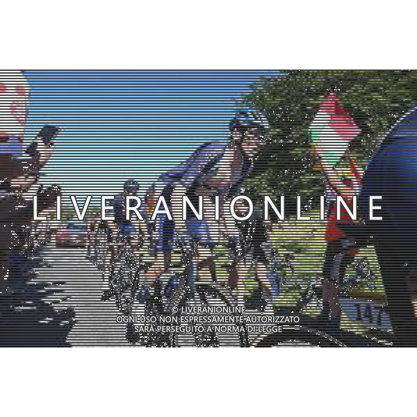 14-07-2023 Tour De France; Tappa 13 Chatillon Sur Chalaronne - Grand Colombier; 2023, Dsm - Firmenich; Bardet, Romain; Grand Colombier; ©SIROTTI/AGENZIA ALDO LIVERANI SAS