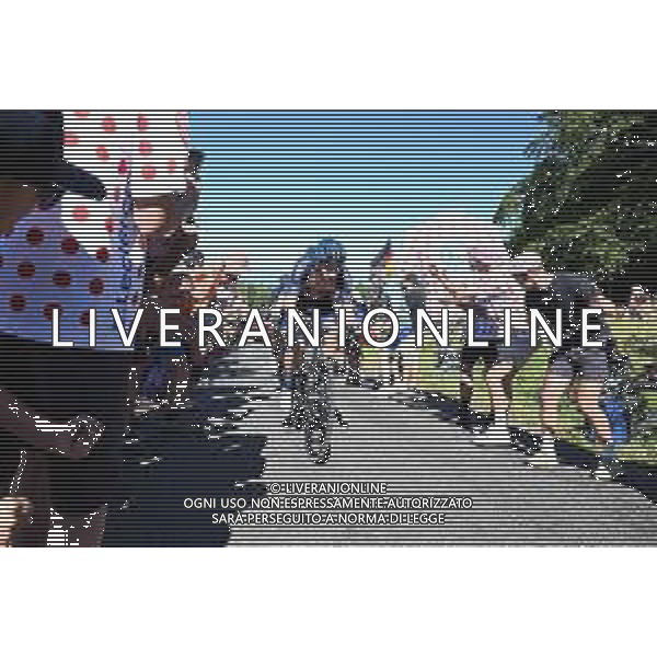 14-07-2023 Tour De France; Tappa 13 Chatillon Sur Chalaronne - Grand Colombier; 2023, Dsm - Firmenich; Vermaerke, Kevin; Grand Colombier; ©SIROTTI/AGENZIA ALDO LIVERANI SAS