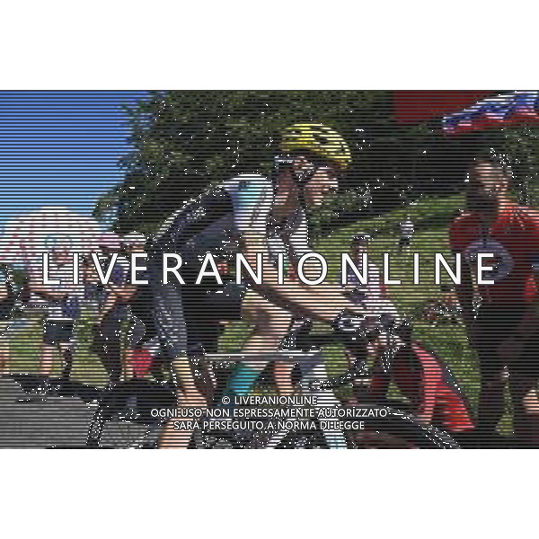 14-07-2023 Tour De France; Tappa 13 Chatillon Sur Chalaronne - Grand Colombier; 2023, Bahrain - Victorious; Mohoric, Matej; Grand Colombier; ©SIROTTI/AGENZIA ALDO LIVERANI SAS
