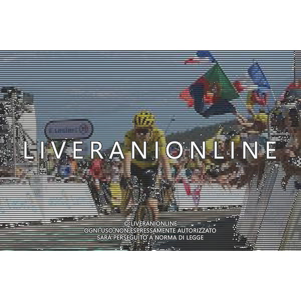 14-07-2023 Tour De France; Tappa 13 Chatillon Sur Chalaronne - Grand Colombier; 2023, Jumbo - Visma; Vingegaard, Jonas; Grand Colombier; ©SIROTTI/AGENZIA ALDO LIVERANI SAS