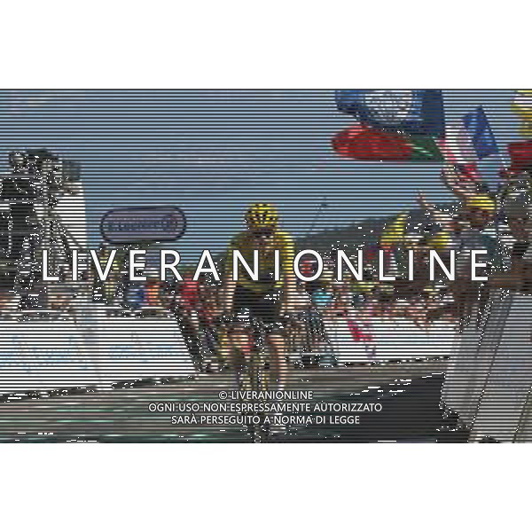 14-07-2023 Tour De France; Tappa 13 Chatillon Sur Chalaronne - Grand Colombier; 2023, Jumbo - Visma; Vingegaard, Jonas; Grand Colombier; ©SIROTTI/AGENZIA ALDO LIVERANI SAS